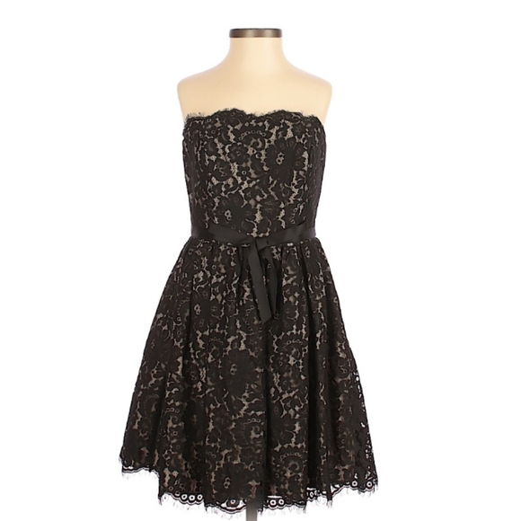 Genuine Denim Co. Dresses & Skirts - Genuine Denim Supply Co Strapless Black Dress